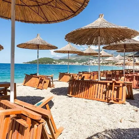 Potam'Sea Bliss 36- Beach Front, Sun Beds & Parking Himare Eksteriør bilde